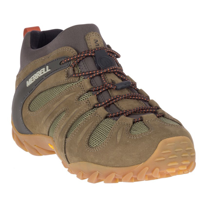 Chaussures Randonnée Merrell Chameleon 8 Stretch Vert Foncé Olive Homme | E.S.DSCF